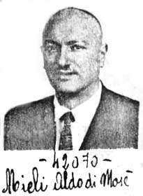 Aldo Mieli negli anniTrenta
